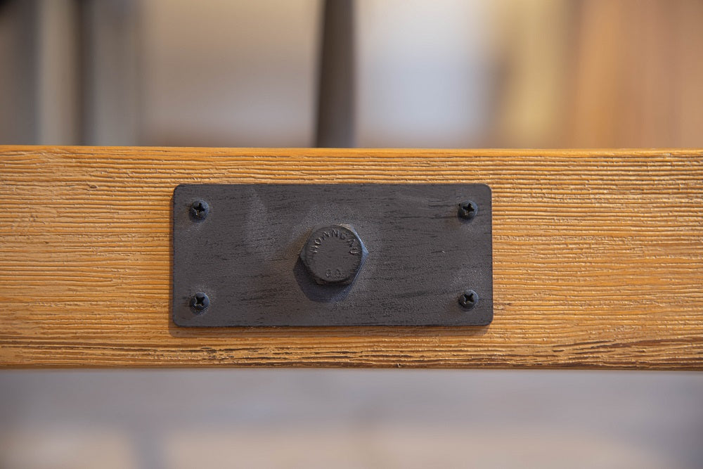 שולחן אוכל נפתח מעץ מלא מקולקציית בורדו