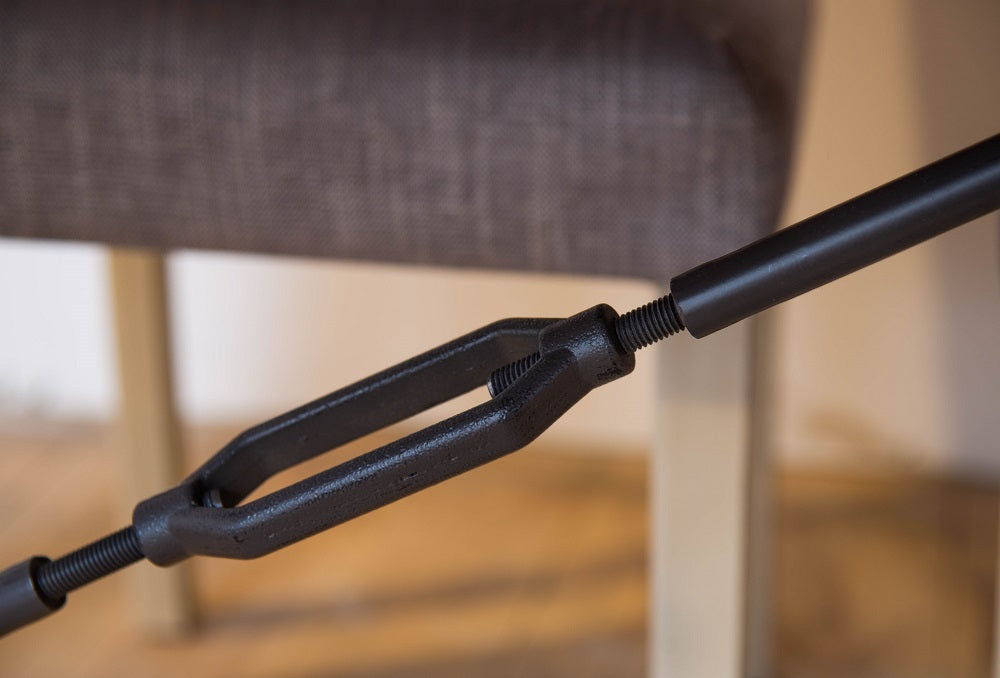 שולחן אוכל נפתח מעץ מלא מקולקציית בורדו