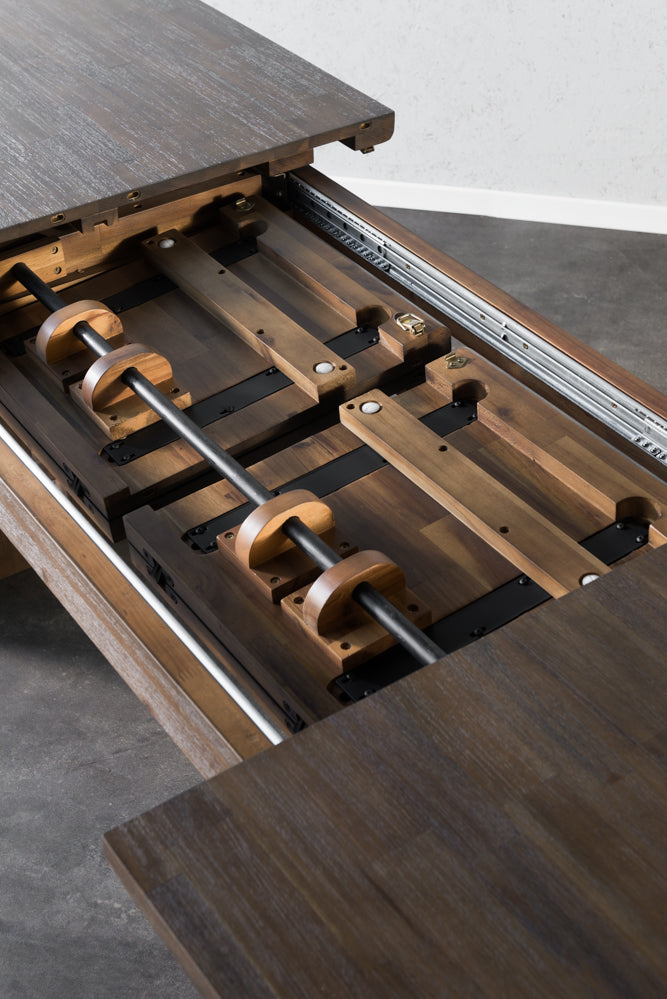 שולחן אוכל מעץ מקולקציית טרוורטין