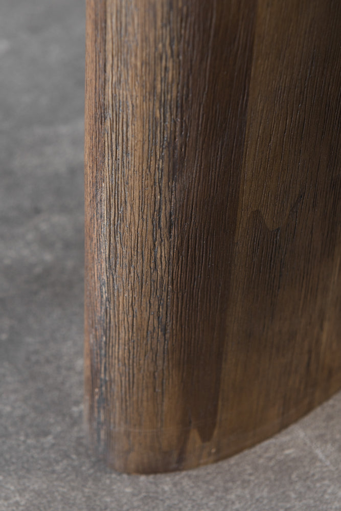 שולחן סלון מעץ ושיש מקולקציית טרוורטין