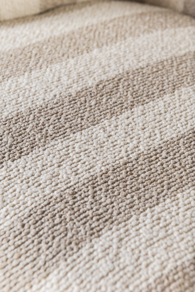 כיסא בר ריפוד מלא בד פסים בהיר