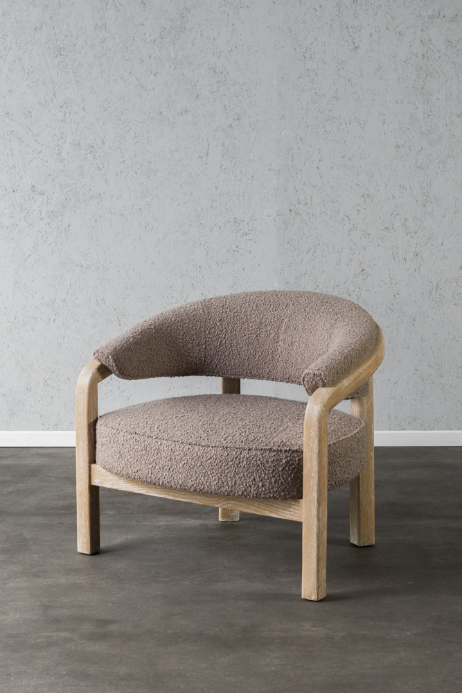 כורסא דגם WILMOT בד חום בהיר