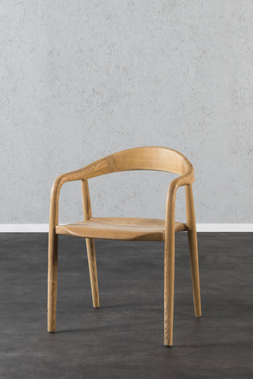 כיסא טוקיו עץ בהיר