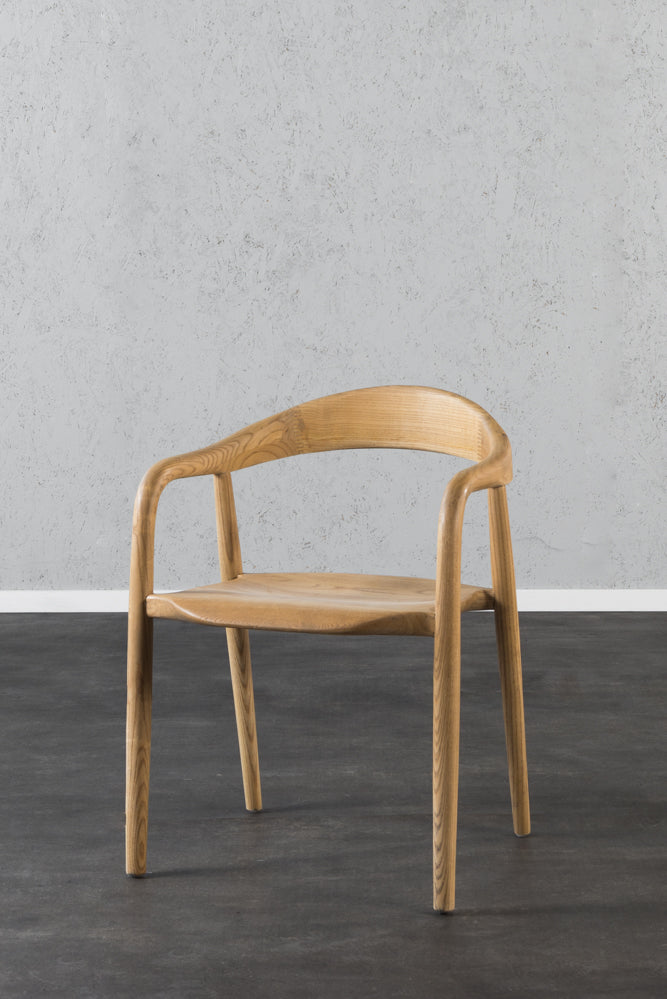 כיסא טוקיו עץ בהיר