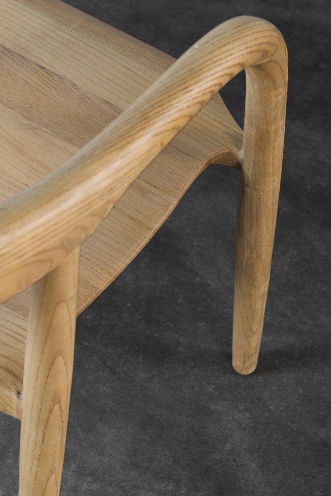 כיסא טוקיו עץ בהיר