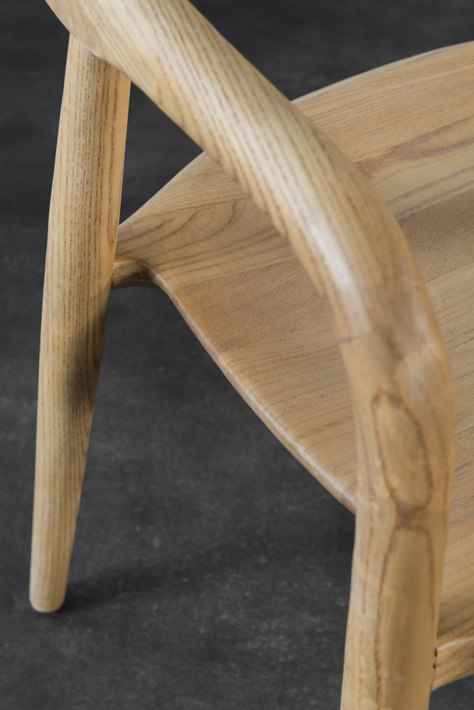 כיסא טוקיו עץ בהיר