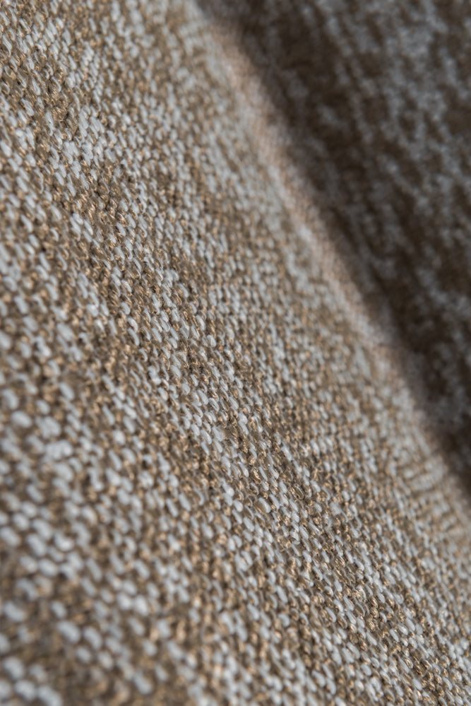 כורסא מודרנית בד חום