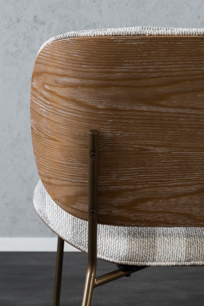 כורסא מודרנית בד פסים