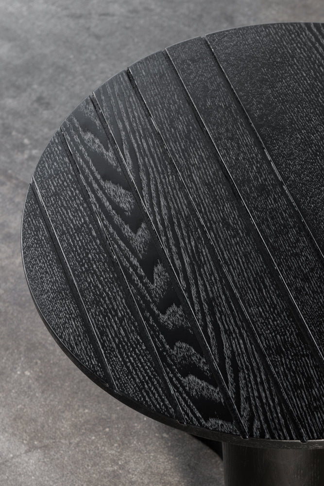 זוג שולחנות סלון עגולים משלימים