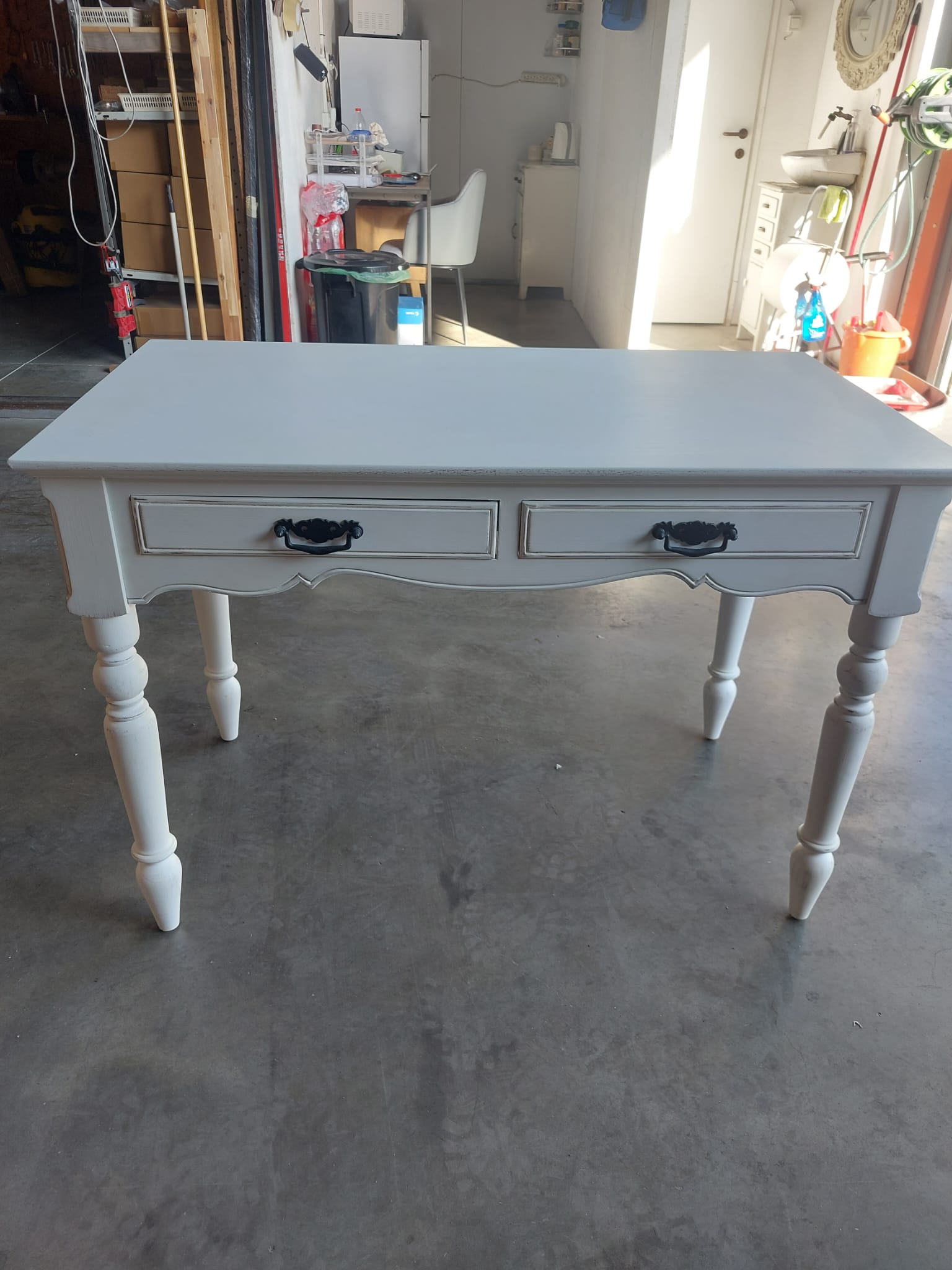 שולחן כתיבה מעץ מקולקציית רומנס - סוג ב'!