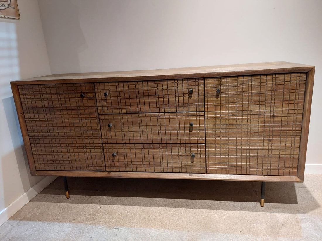 מזנון בסגנון מעץ מלא ריהוט כפרי מקולקציית מייז - סוג ב'