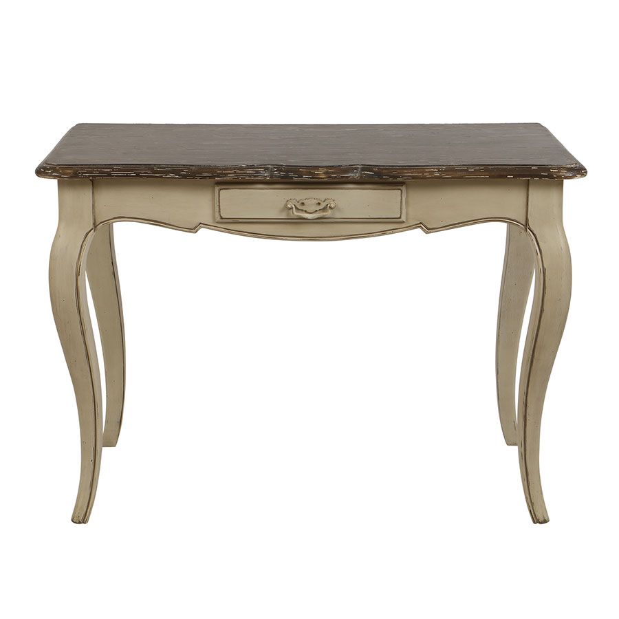 שולחן עבודה/שידת איפור מעץ מלא מקולקציית שאטו