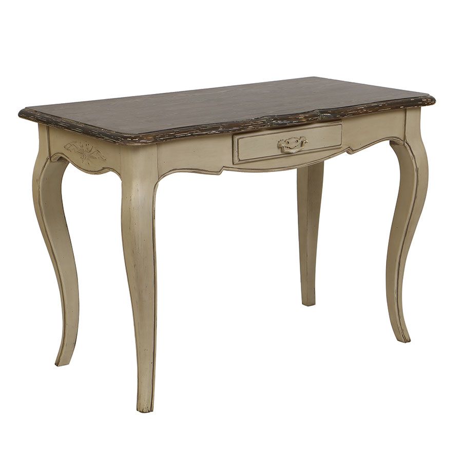 שולחן עבודה/שידת איפור מעץ מלא מקולקציית שאטו