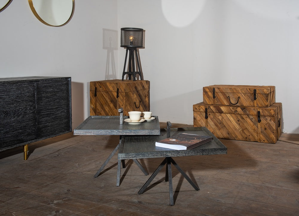 שולחן סלון (יחיד) מרובע מקולקציית נגרים - סוג ב'!