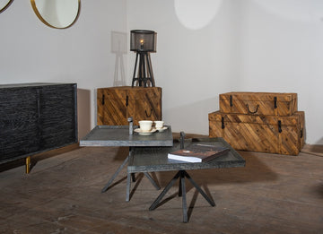 שולחן סלון (יחיד) מרובע מקולקציית נגרים - סוג ב'!